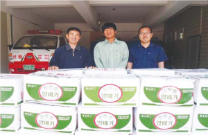 추광리 김광호씨, 소외 이웃에게 배추 400포기 전달