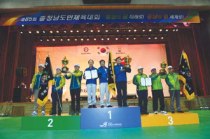 충남 체육인 열정, 홍주벌 달궜다