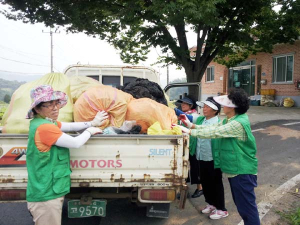 방치폐기물 일제 수거, 아름다운 마을만들기 앞장
