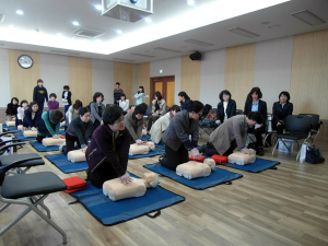 부여군보건소, 산업체 응급상황 환자 걱정 뚝
