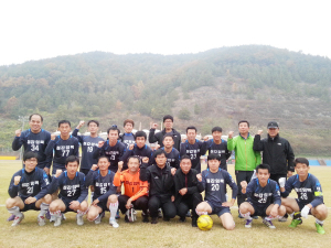 수석리 박권수씨, 대치면축구대표팀에 유니폼 기증