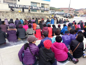“송전선로 교체 반대, 마을 구간 지중화로”
