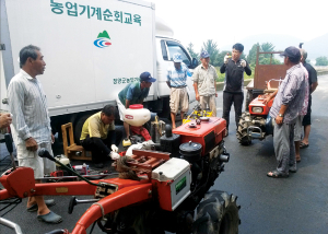 청양군, 영농철 대비 농기계수리 및 임대사업 본격 가동