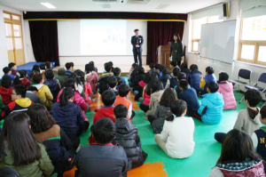 청남초, 학교폭력 힐링 봉사동아리 선포식 가져