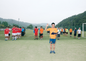 청양군 산동 4개면 축구대회 열전