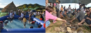 석장리 세계구석기 축제, 연일 많은 인파 방문