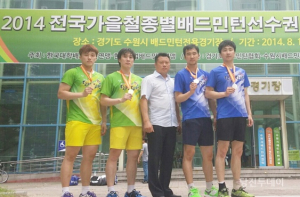전국 가을철 대학·실업배드민턴 선수권 휩쓸어
