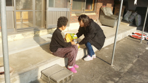 장평면 족구회, 상품 어려운 이웃 전달