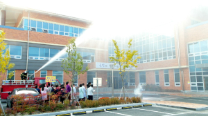 부여군보건소, 합동 소방훈련 실시