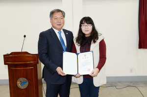 부여군 여성새로일하기센터, 리본공예과정 수료식