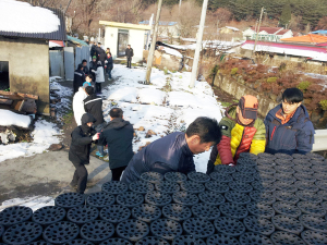 국제라이온스협회 세종·충남지구, 저소득층에 연탄 2천장 지원