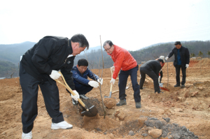 청양, 옛 지명 살린 ‘감나무골 조성’