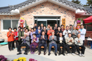 비봉면, 강정리 갈마동 경로당 준공