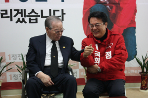 정진석 후보, “공주대학교 정상화 해결사 되겠다.”