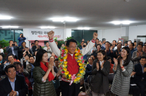 새누리당 정진석 후보, 4선 성공