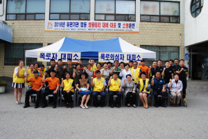 공주시, 민·관·군·경 합동 생물테러 대응 및 소방훈련 