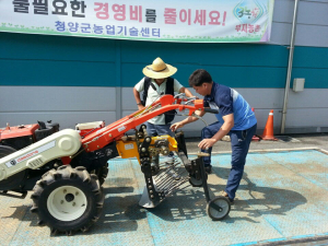 청양군, 농기계 임대사업 농번기 영농에 큰 도움