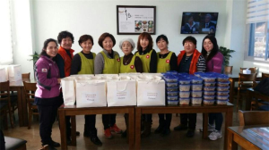 청양읍여성자원봉사회, 연말 푸짐한 밑반찬 배달