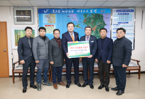 대한전문건설協 세종 충남도회 보령시에 사랑의 쌀 기탁