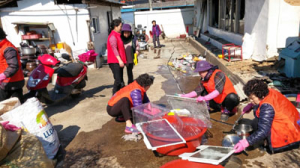 목면 여성자원봉사회 자원봉사활동 실시