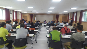 청양읍 체육회 이사회 개최 