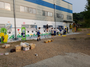 대학RCY 봉사단, 남천리에서 농촌봉사활동 펼쳐