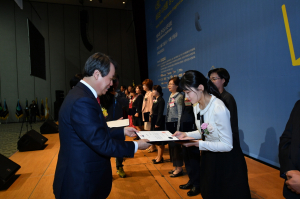 청양초, 전국 도서관 운영평가 문화체육관광부장관상 포상