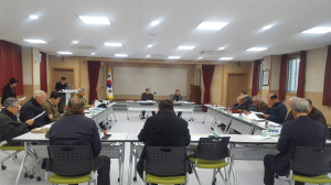 청양읍 읍장동우회 회의 개최