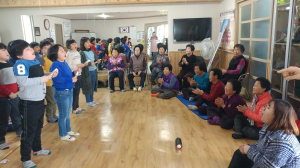 가남초, 마을회관 방문 동아리 봉사활동 펼쳐