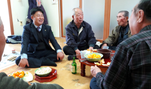 대치·장평 신임면장들 경로당 방문으로 새해 첫 행보