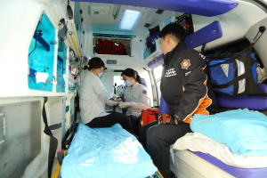 청양소방서, 미래의 구급대원 구급차 동승실습