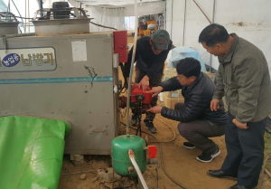 겨울철 농업기계 동파조심하세요!