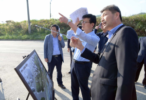 공주시, 주요 역점·현안 사업의 현장 방문 실시
