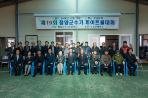 사랑과 화합을 위한 소통방! 제19회 청양군수기 게이트볼대회 성료
