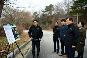 김석환 홍성군수, 주요사업장 방문하며 현장행정 추진