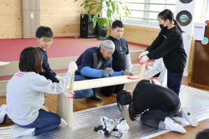 우리 학교 나무 벤치, 내 손으로 만들어요