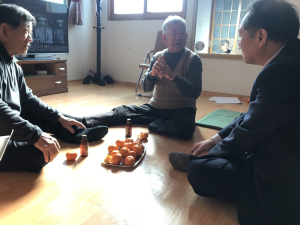 이용만 운곡면장 경로당 30곳 방문