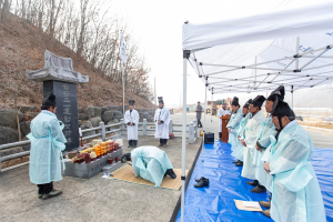 정산면 주민들 백곡3.1만세운동 합동위령제 봉행