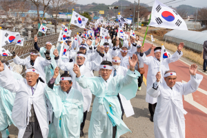 다시 울려 퍼진 대한독립만세 ‘벅찬 감동’