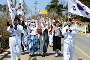 홍성, 제100주년 장곡기미 3.1운동 기념식 및 재현행사 열려
