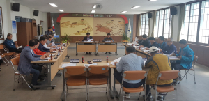 장평면 5월 이장회의 개최