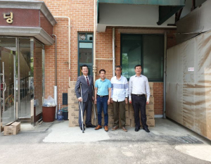 꽃뫼영농조합법인 장애인합동결혼식 맥문동차 기증