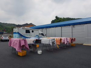 정산면 6월 2차 이동빨래방 운영