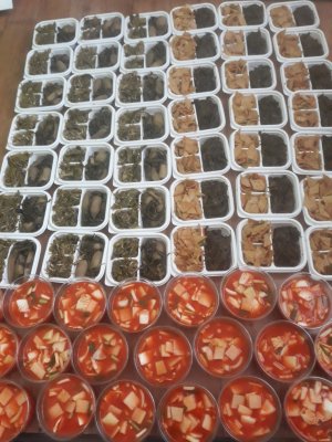 청양군 남양면자원봉사거점센터 밑반찬 전달
