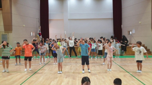 수정초, 예술꽃 씨앗학교 캠프 열어