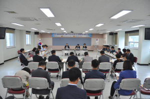 청양교육지원청 소통과 공감의 유,초,중,고 교(원)장 회의 개최
