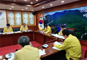 청양군, 13호 태풍 ‘링링’ 대처상황 긴급 점검