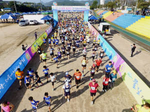 ‘칠갑호 주변 환상코스 달린다’ 22일 칠갑산전국마라톤대회 개최