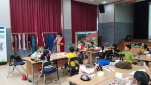  정산도서관, 우즈벡 문화꾸러미사업 시작