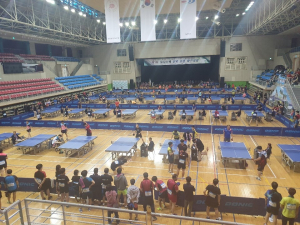 제1회 청양칠갑산배 전국오픈탁구대회 성료
